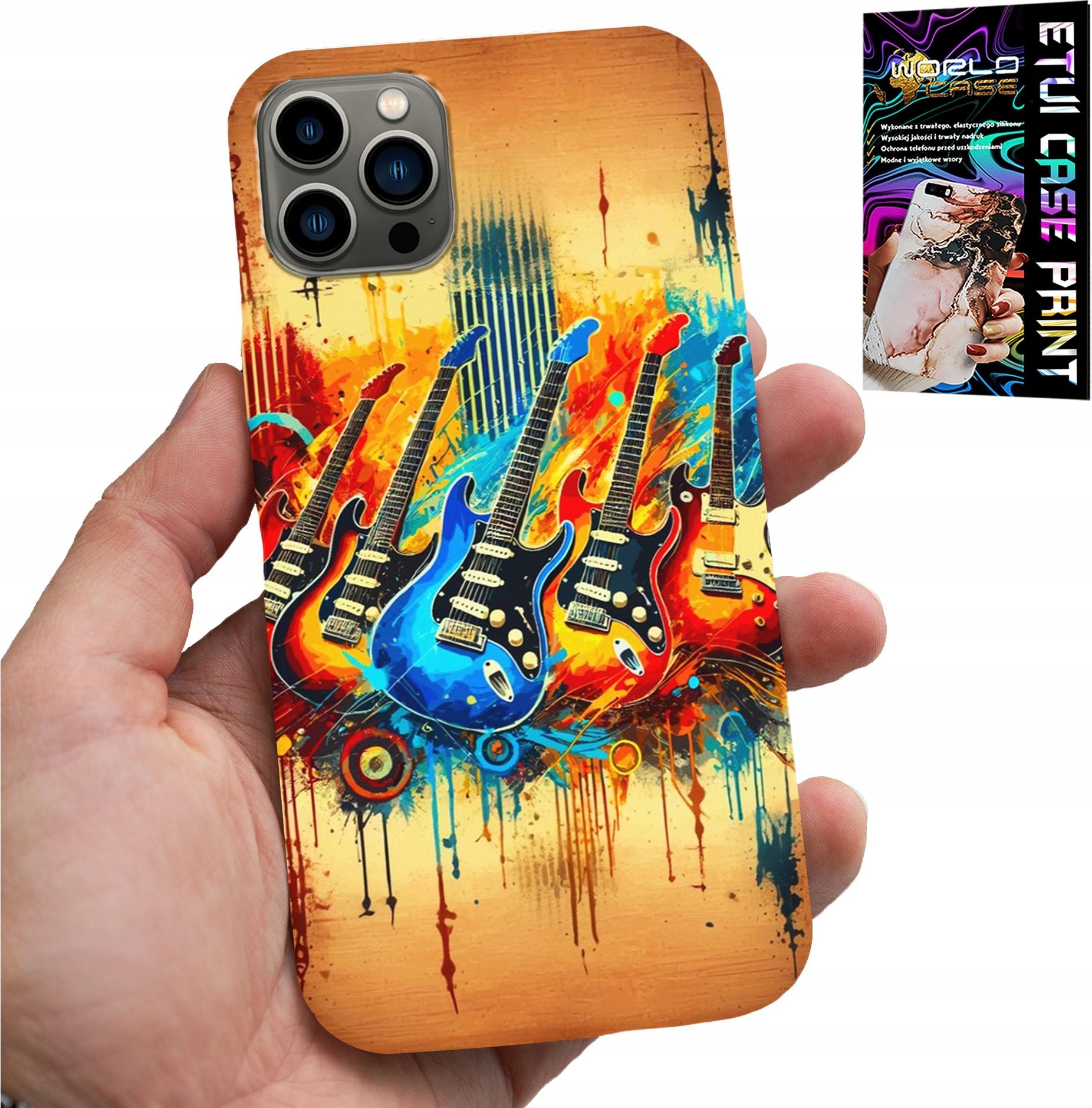 Inny producent Hülle Für Iphone 12 Pro - E-Gitarre, Rock And Roll, Metal