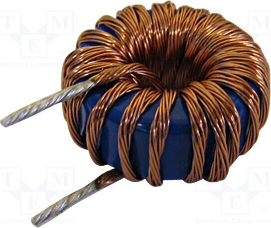 TNE 1x Drossel: Draht 10A THT 68uH 19,7m DTMSS-27/0.068/10-V Ringdrosseln _1GH_DTMSS-27/0.068/10V