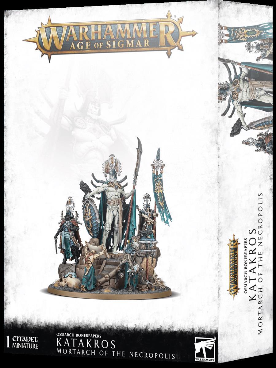 Games Workshop KATAKROS MORTARCH OF THE NECROPOLIS - Discontinued / alte Version