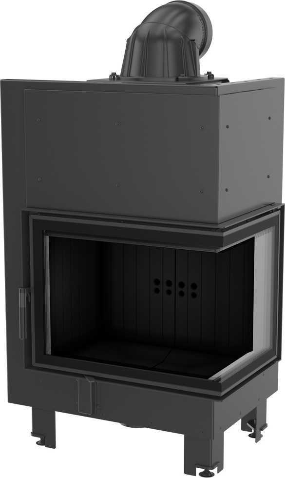 MBZ Komimney sporák rovný BS zakrivené sklo