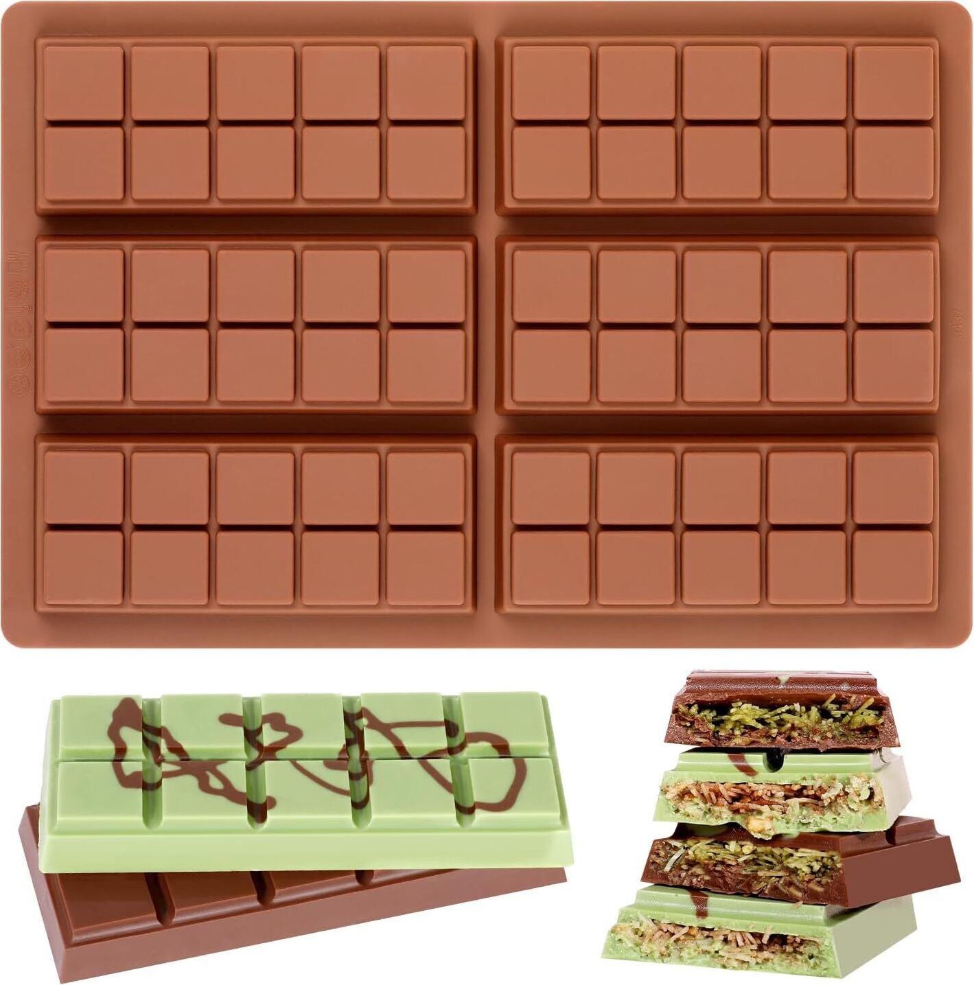 Stampo Per Cioccolato A Forma Di Tavoletta – Stampi In Plastica Per Cioccolatini Fatti In Casa
