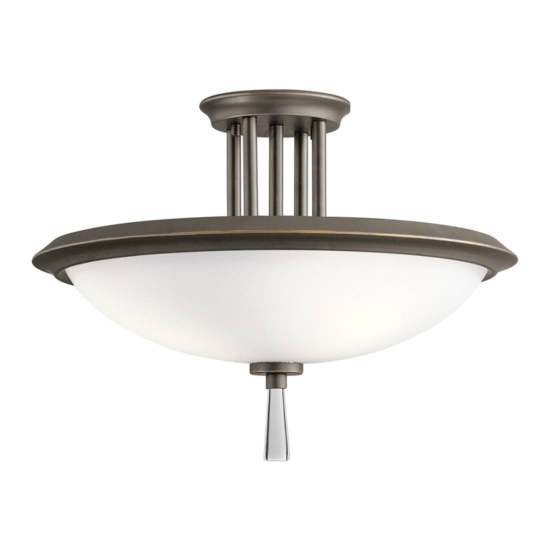 Kichler Elstead Dreyfus Deckenleuchte E27 3-fach Ältere Bronze KL-DREYFUS-SFOZ