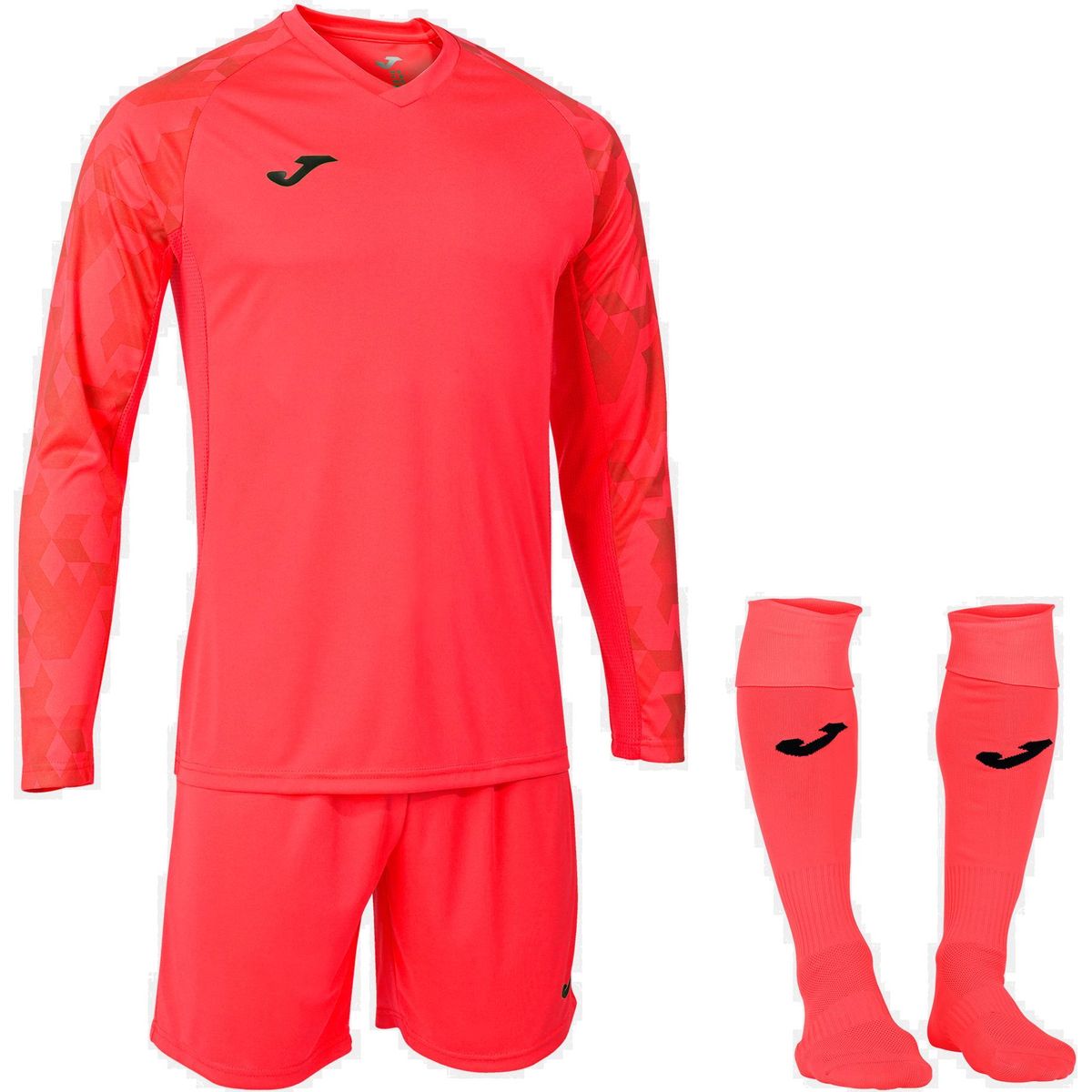 Joma Zamora VII Torwart Trikot Set Herren - Coral Fluor | Größe: 2XL 102789.04-2XL