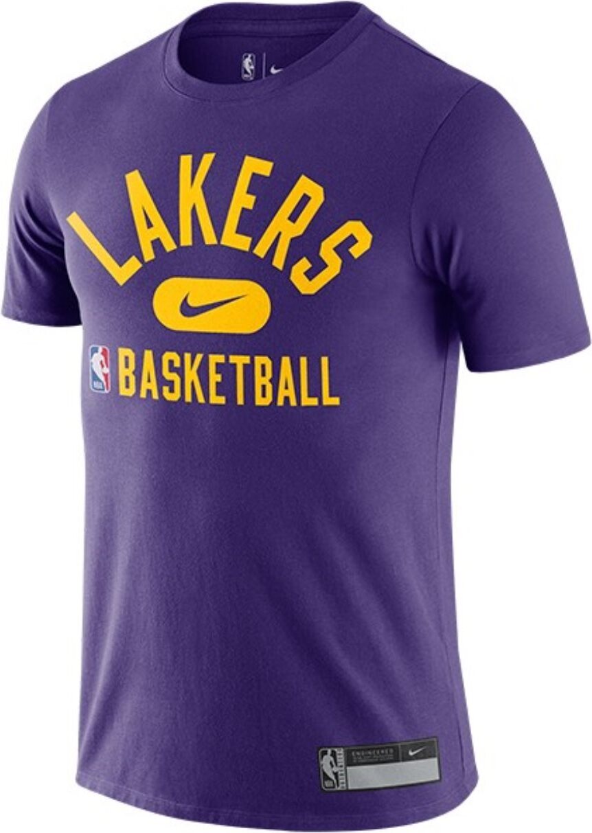 Hemd Nike Nba Los Angeles Lakers Dri-fit das Training Tee Court lila DA5925547