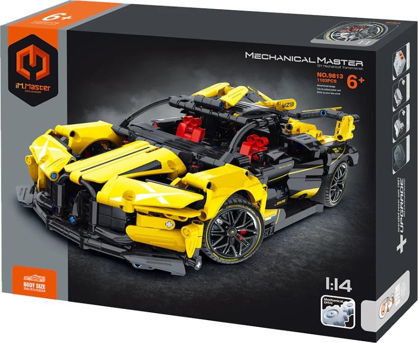 iM.Master Modell 1:14 Auto gelbe Blöcke 1103 Elemente 9813