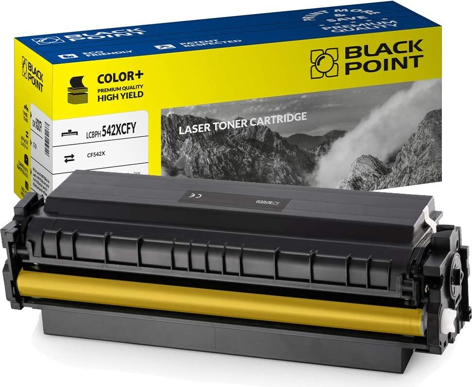 Toner kompatibilný s CF542X - žltý - pre HP: Color Laserjet Pro MFP M280nw, Color Laserjet Pro MFP M281fdn, Color Laserjet Pro MFP M281fdw, Color Laserjet Pro M254dw