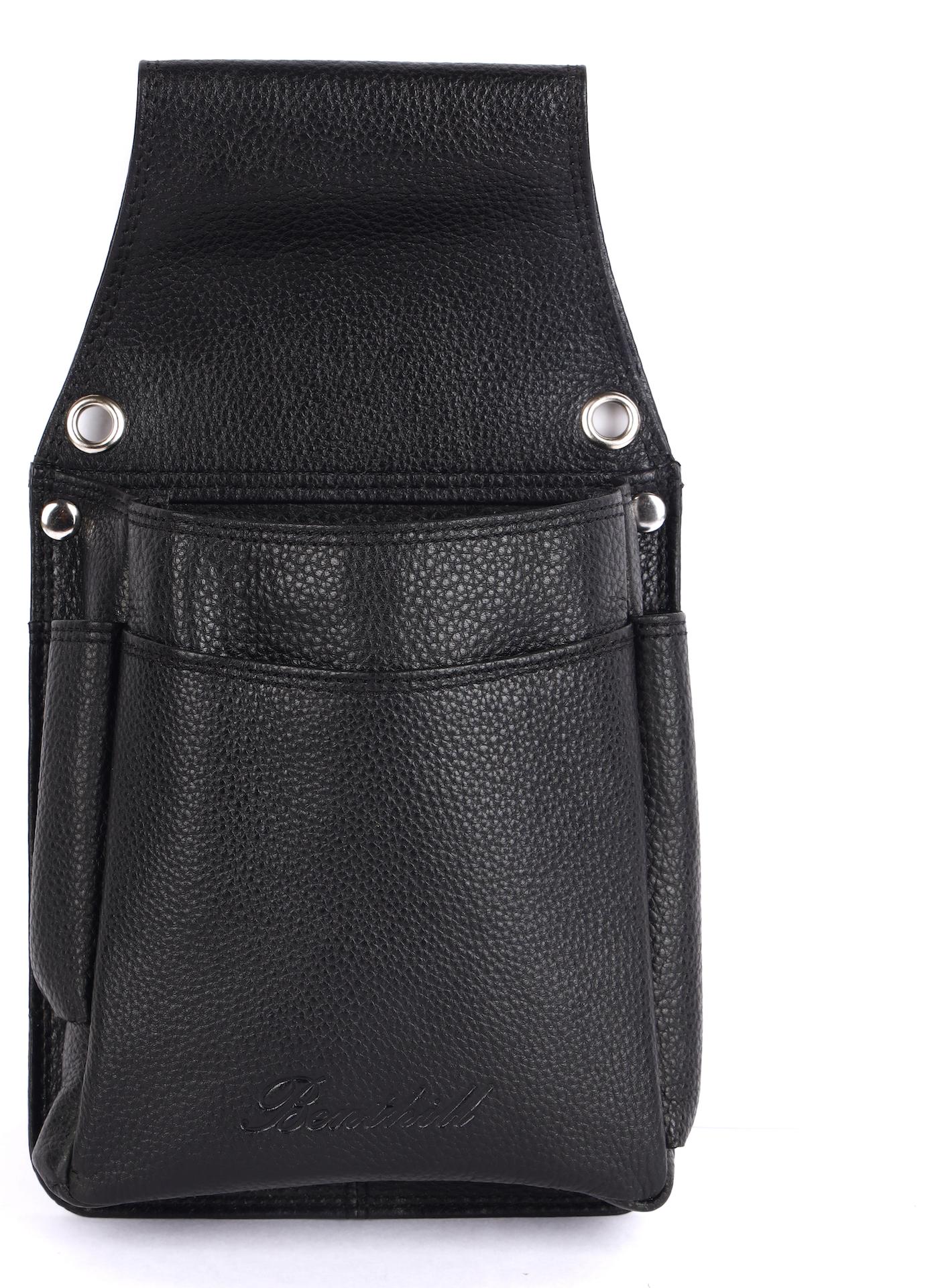 Benthill Kellner Geldbörse Leder| Damen Herren Portemonnaie RFID | XXL Robuste Kellnerbörse | Kellner-Geldbeutel 2086