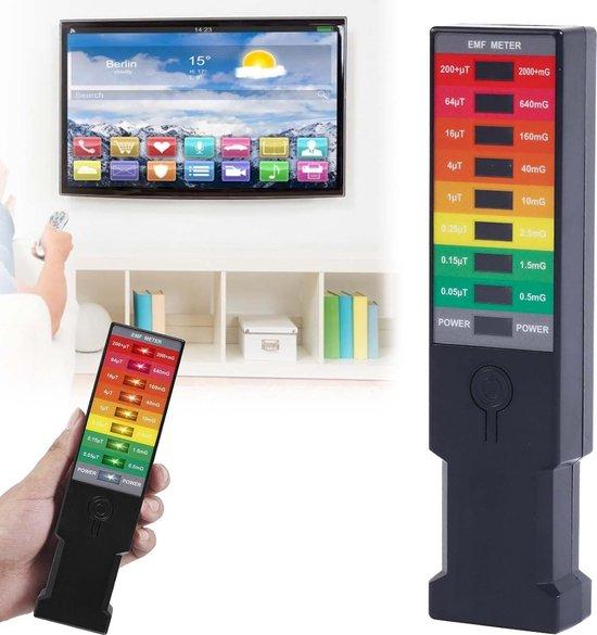 Famanu EMF-Meter mit 8 LED-Indikatoren - Handheld SHSHOP