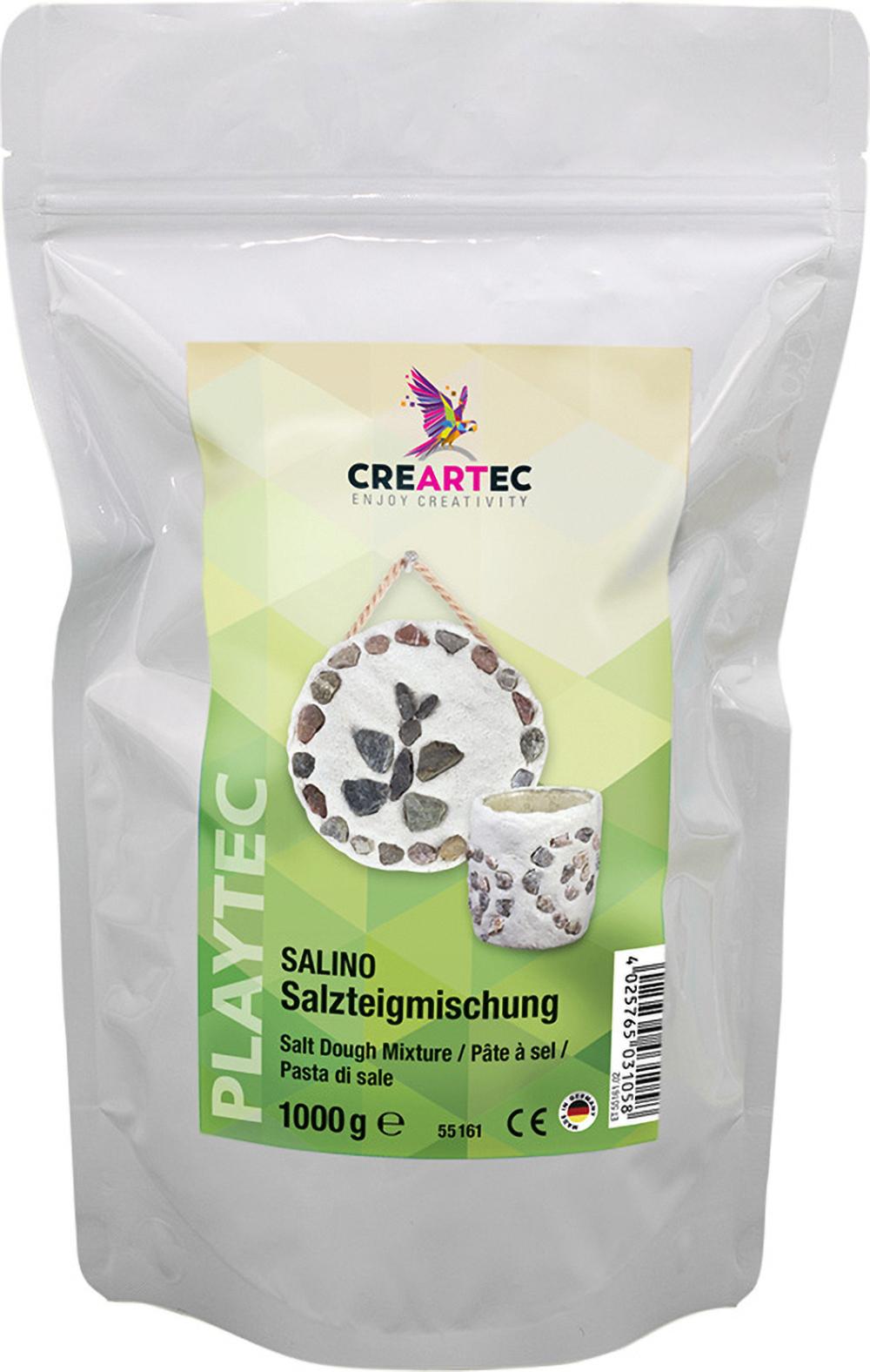 CREARTEC trend-design-gmbh Salino-Salzteigmischung, 1kg, natur 55161