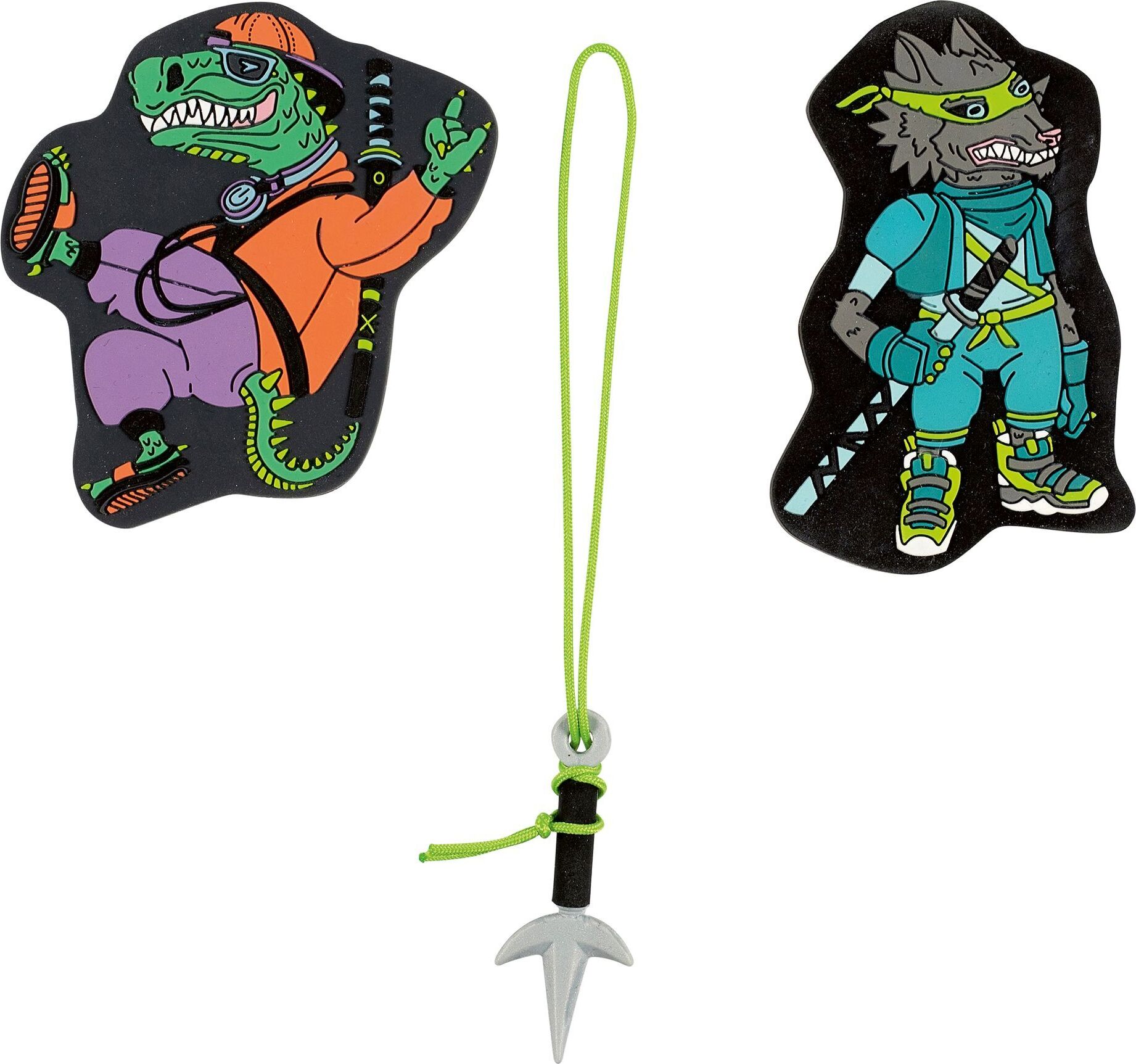 DerDieDas Buttons Glow in the Dark Funnny Fighter 3tlg. 8401173