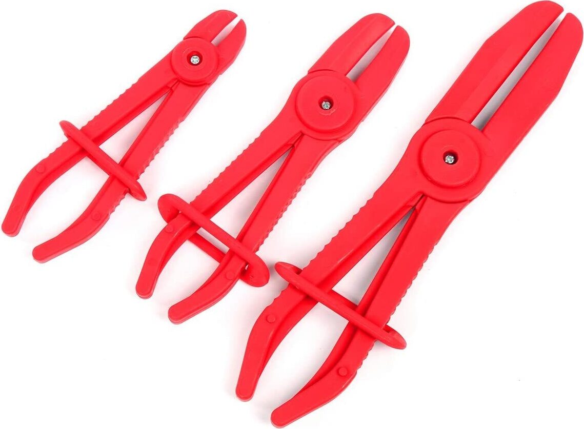 Kraft Werkzeuge KRAFT Schlauchabklemmzangen ,Klemmzangen, Schlauchzangen Satz 3tlg. SKZ-3