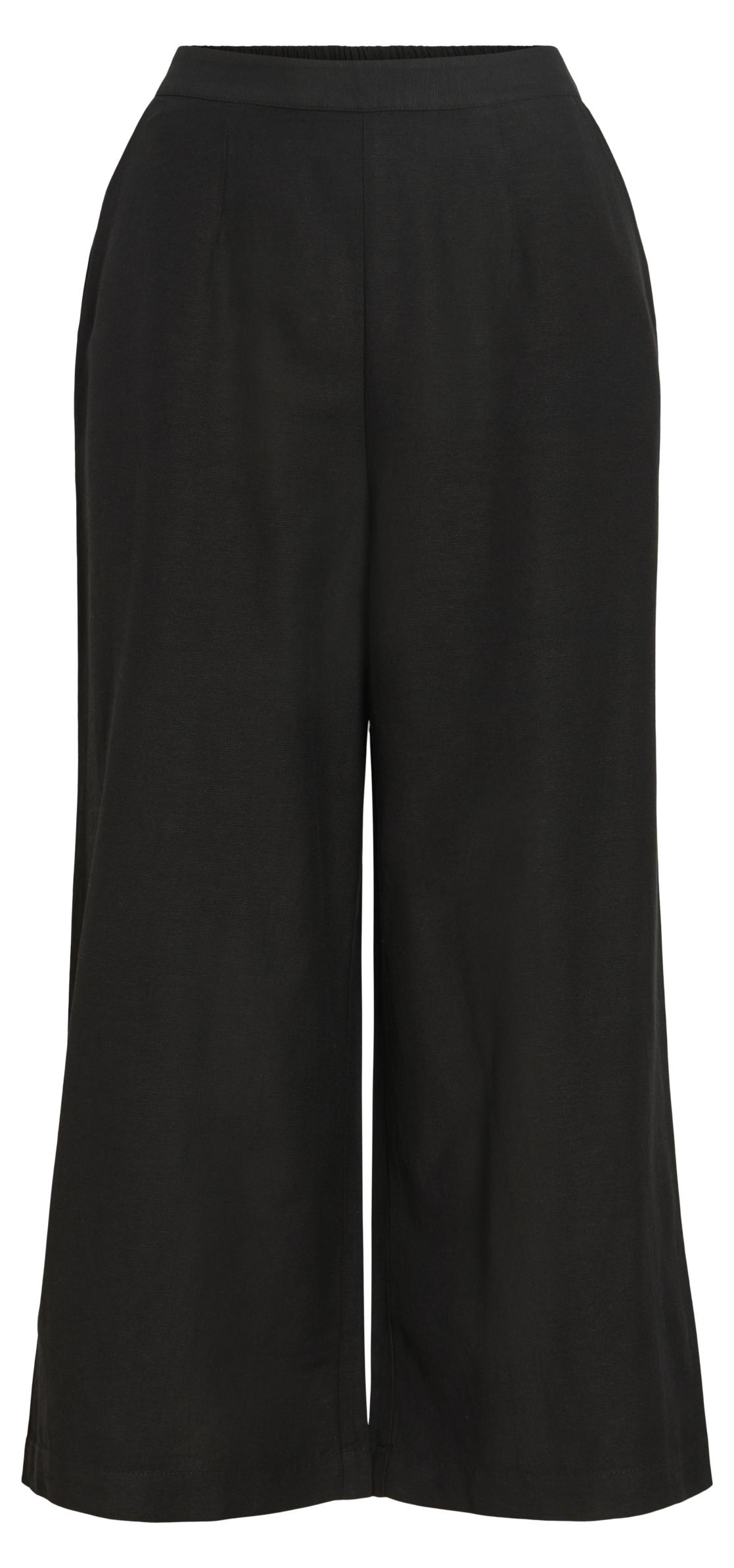 Vila (97) VIPRISILLA HW CULOTTE PANTS/VOL/R, Black Beauty Black Beauty Black Beauty 36