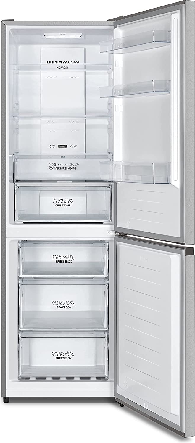 Gorenje NRK6192AS4 NoFrost stojatá chladnička s mrazničkou