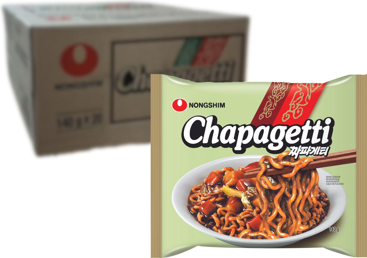 NONGSHIM - Instantnudeln Chapagetti - 20 X 140 GR -