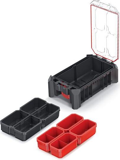 Werkzeug-Organizer MSX 25 hoch KMX402515B Kistenberg Sortierbox Sortimentskasten Kleinteilemagazin