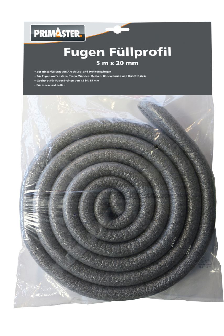 Primaster PE-Fugenfüllprofil 20 mm x 5 m