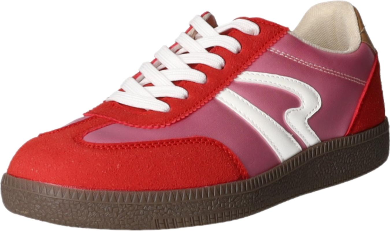 Sneakers Damen-Sneaker Rot-Pink-Weiß, Farbe:rot, EU Größe:41 1157114A-REPI