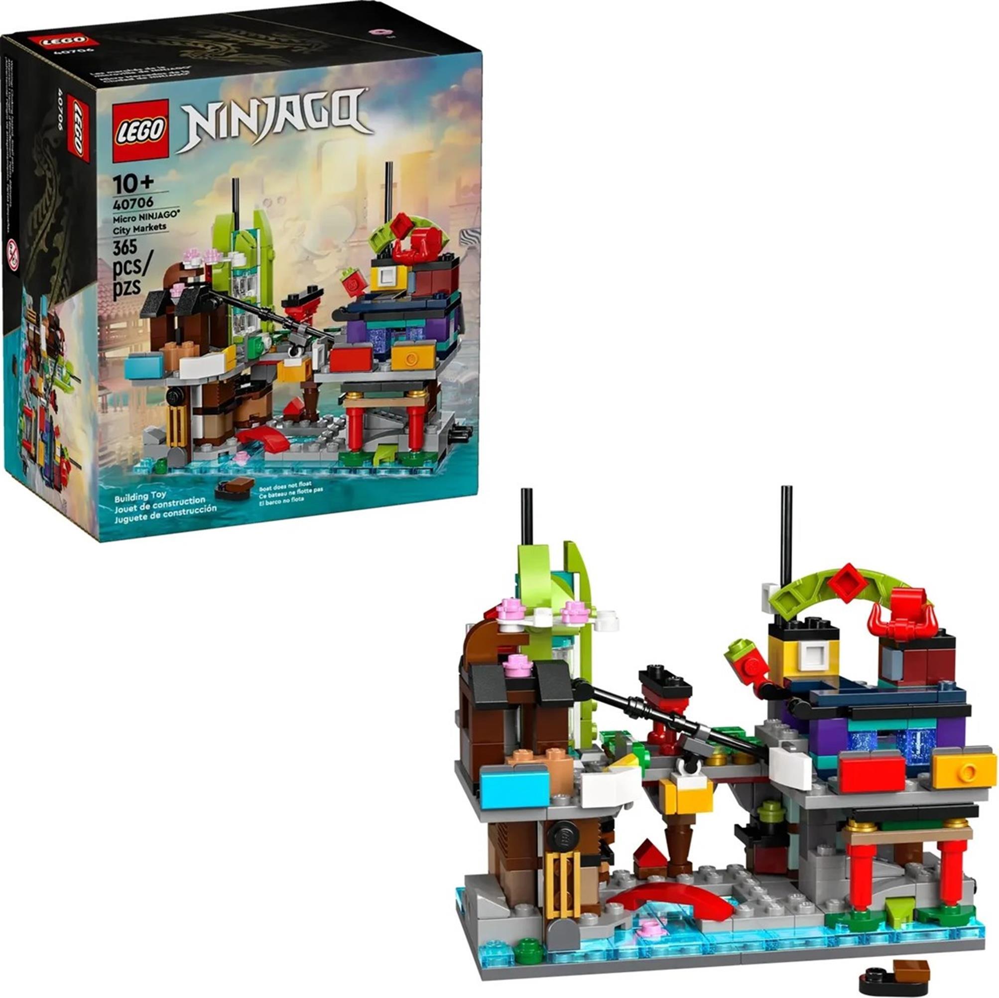 LEGO® NINJAGO® 40706 Miniatúrny trh v NINJAGO® City