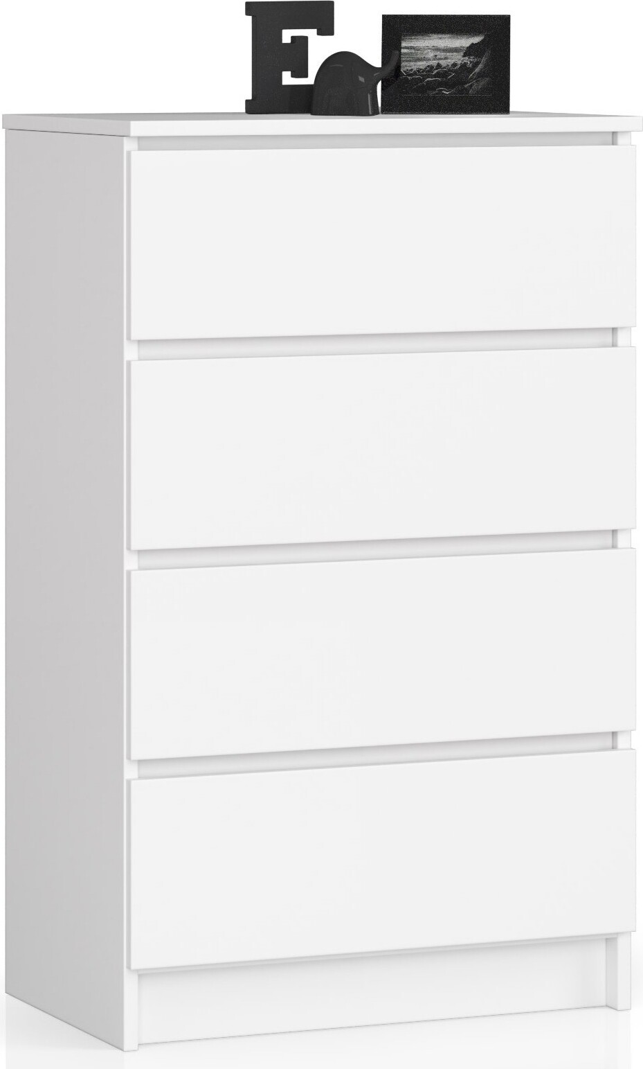 Kommode AKORD K140 Sonoma-Eiche 138 Cm 2 Türen 4 Schubladen 4 Ebenen Front Wenge B138 X H99 X T40 Cm