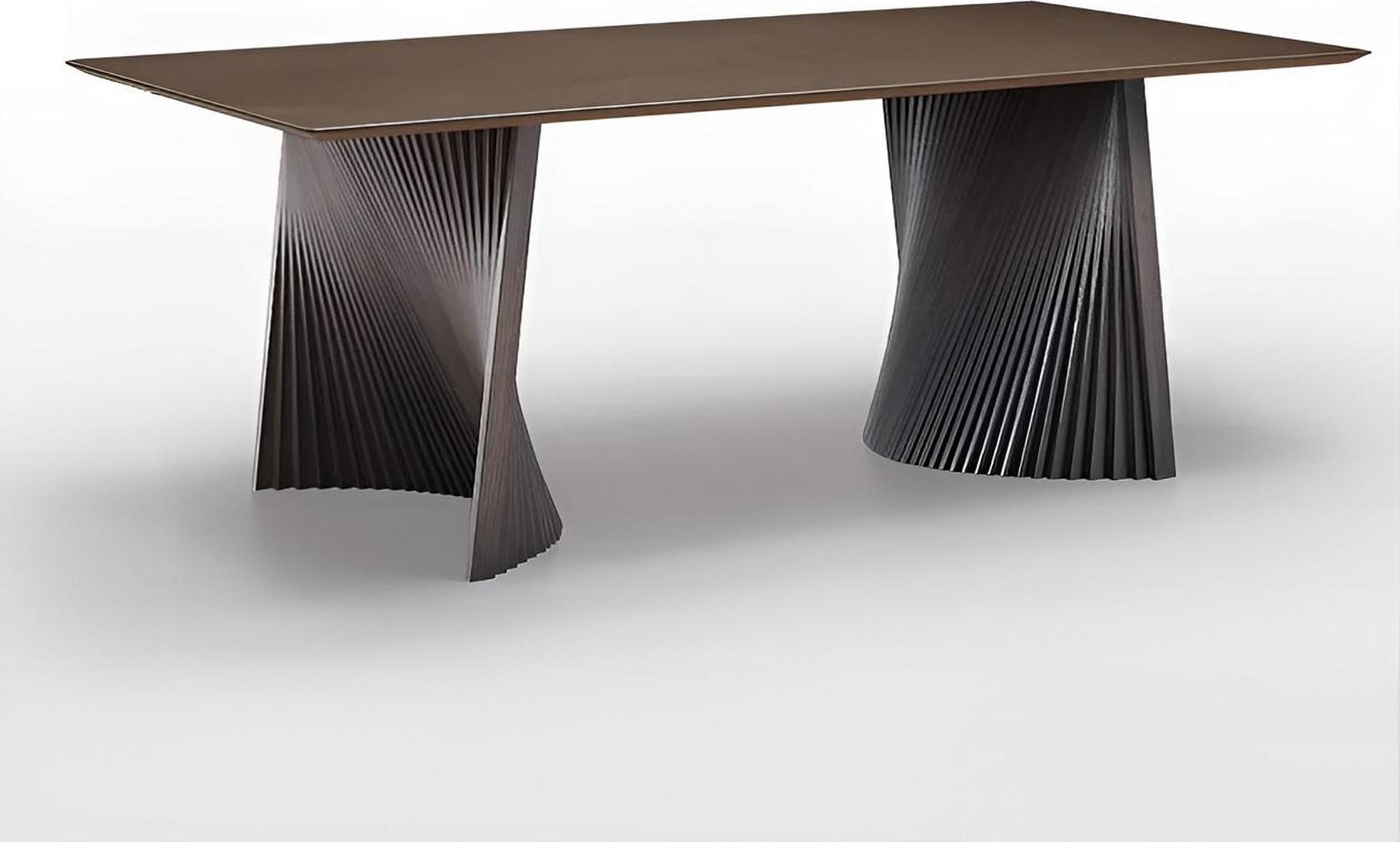 AEA Eleganter Rechteckiger Esstisch Holz Esszimmertische