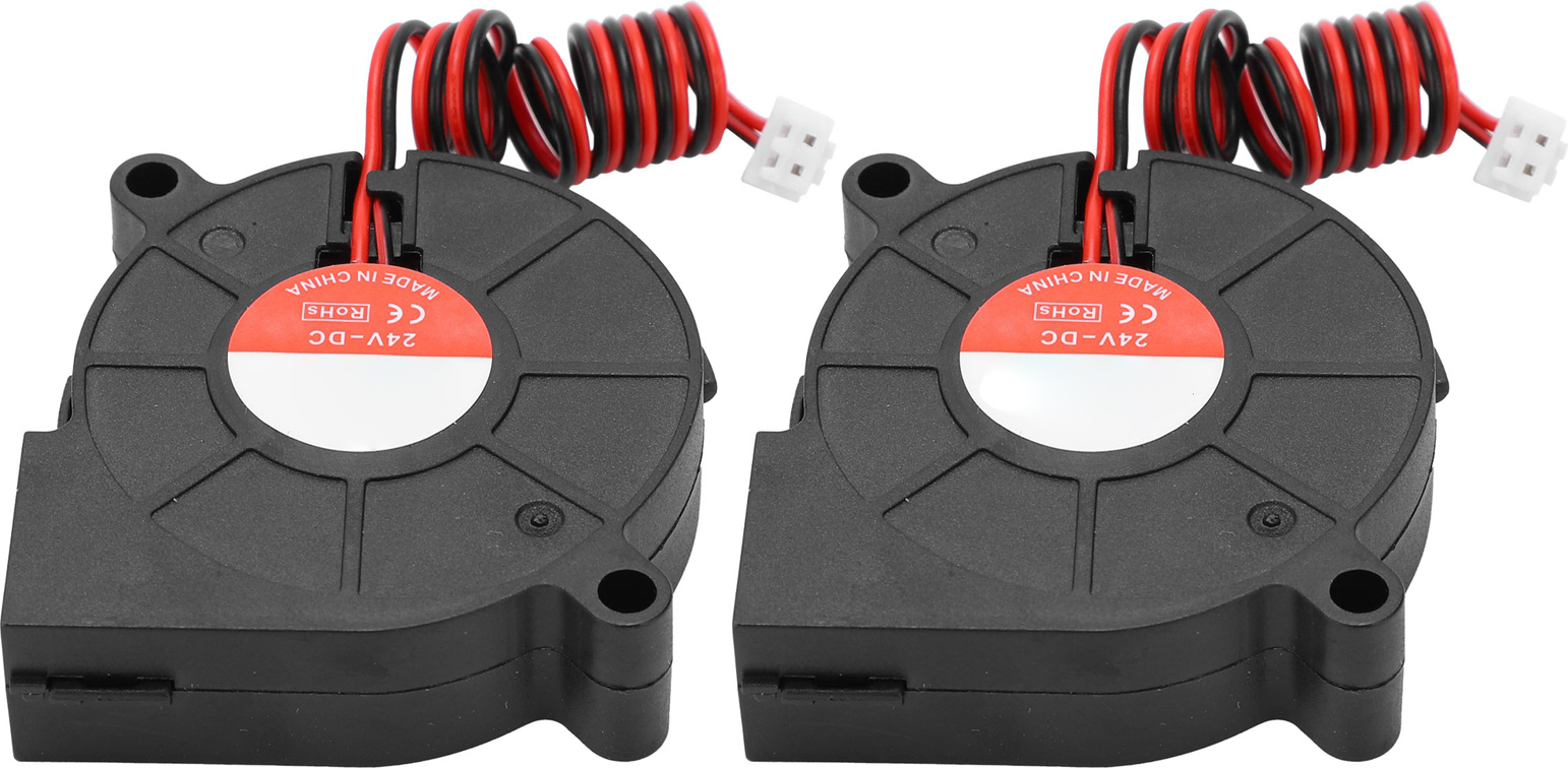 Cocosity 3D-Drucker-Ventilator,Drucker-Kühlgebläse,Drucker-Gebläse-Ventilator,Ventilator für Ender-3-Drucker,Ersatz-Drucker-Ventilator,3D-Drucker-Lüfter für stille Kühlung