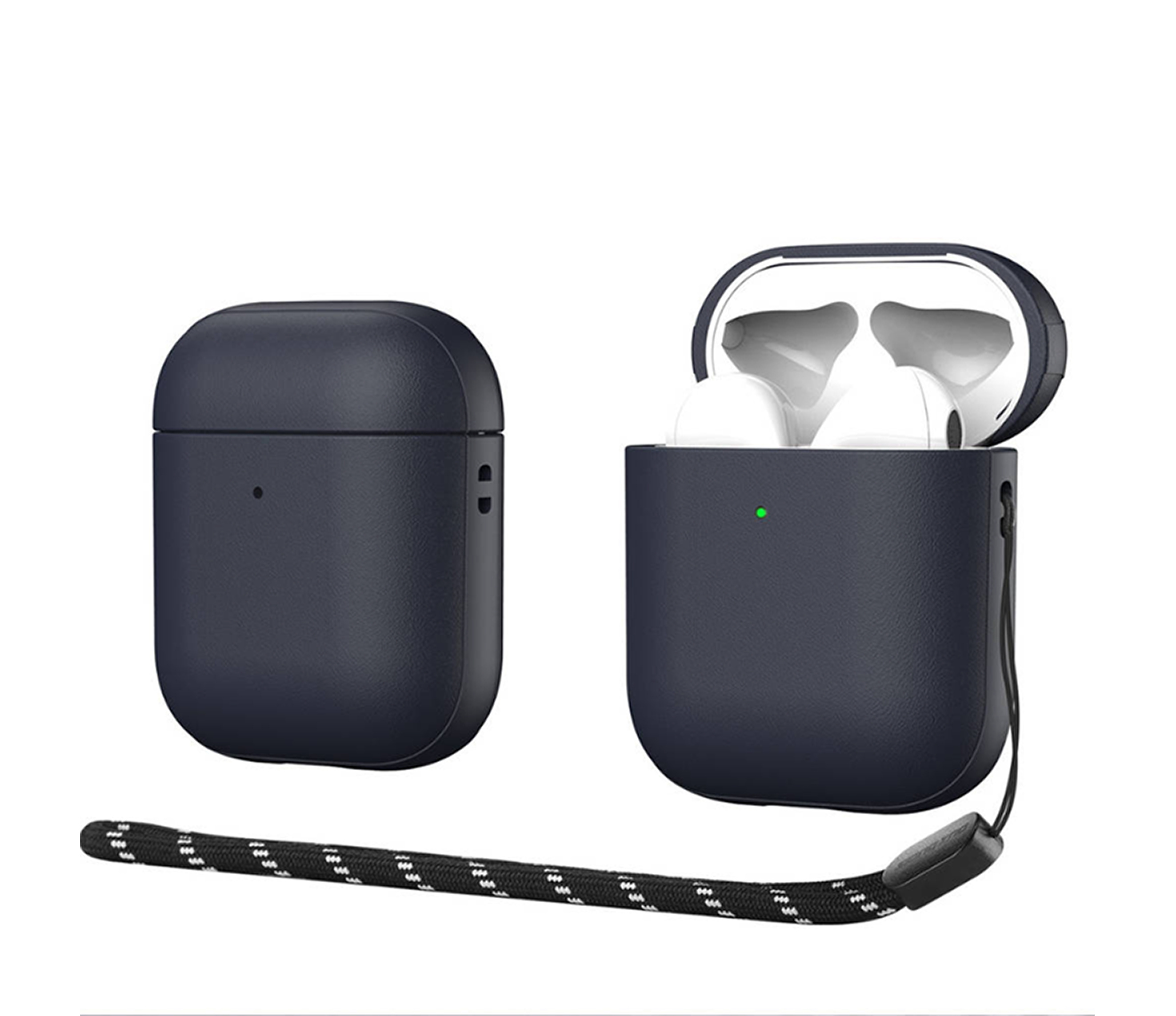 Puzdro Dux Ducis Plen pre slúchadlá AirPods 2 / AirPods 1 - Čierne KP27762