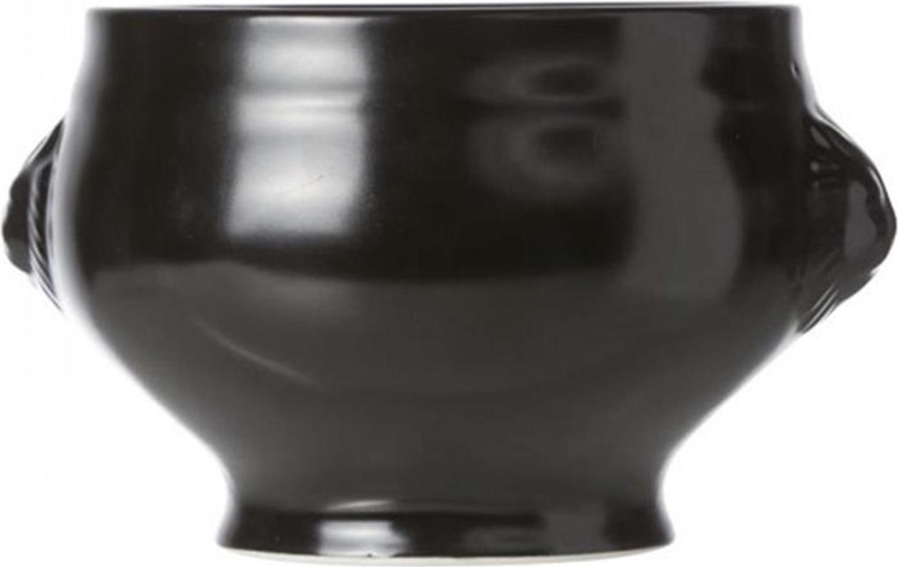 Cosy & Trendy Black Soepbol Leeuwenkop D11-14xh8.5cm 103-7251