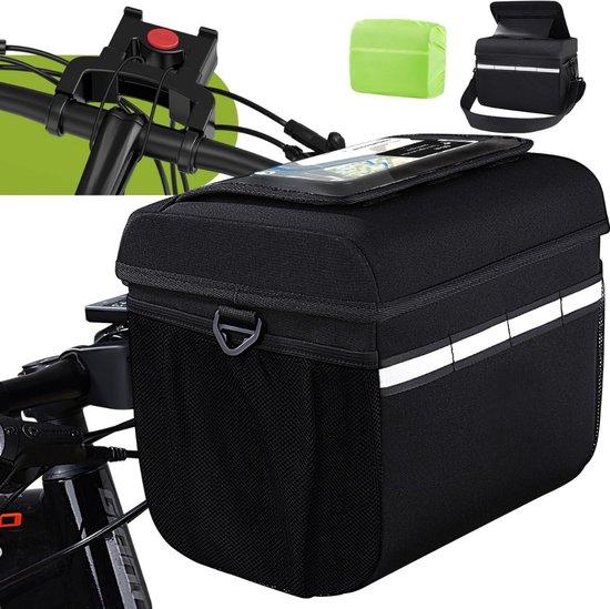 Merkloos Lenkertasche Fahrrad - Lenkertasche - Rahmen Tasche Fahrrad - Fahrradtasche Lenker - Lenkertasche E-Bike