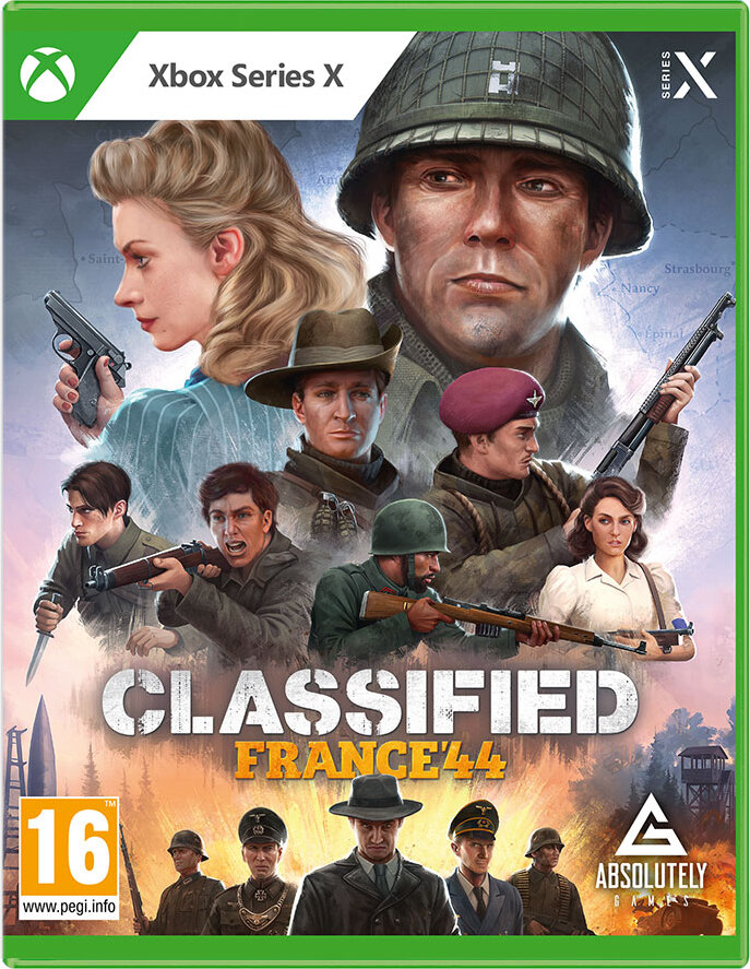 Xbox Original Xbox Games Xbox Series X Classified: France ´44 PAL PAL 1247492
