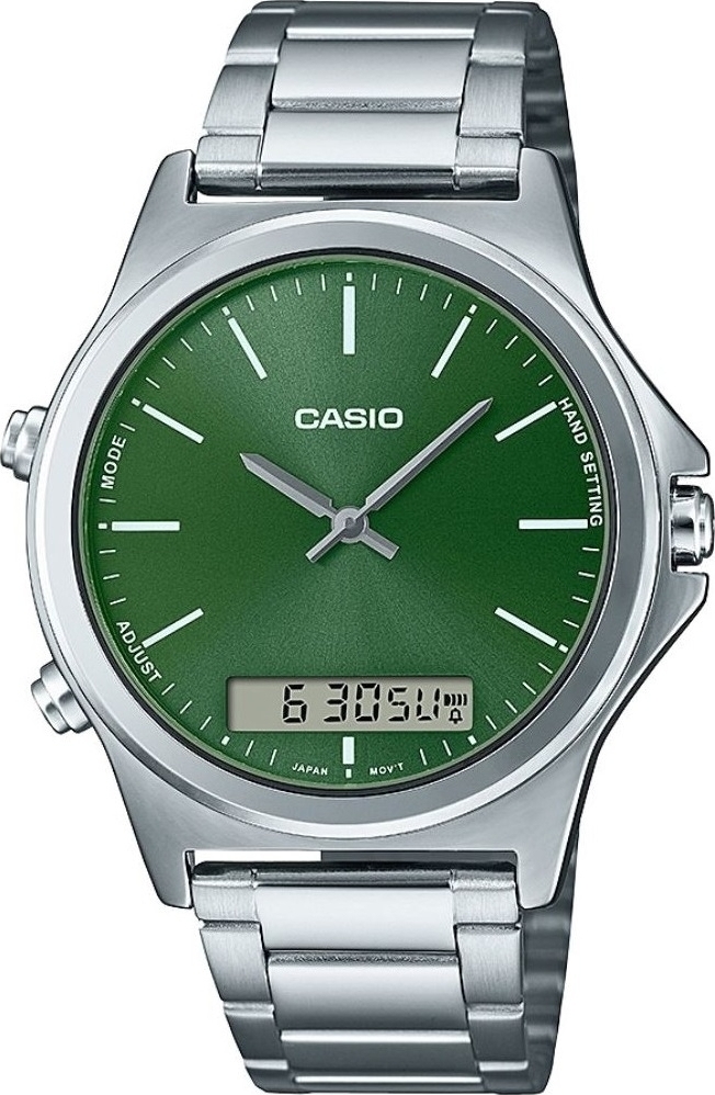 Pánske hodinky Casio COLLECTION Green Silver (Ø 41,5 mm)