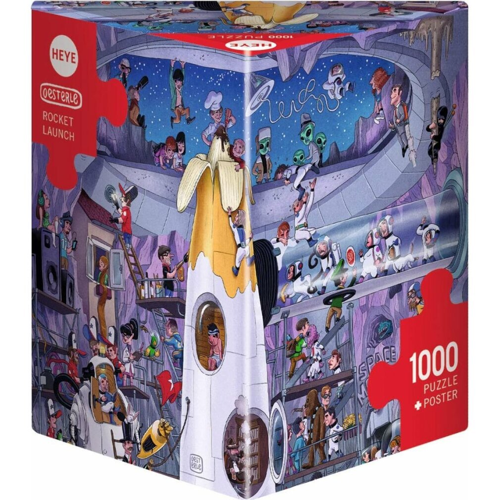 HEYE Puzzle Raketenstart 1000 Teile 809790