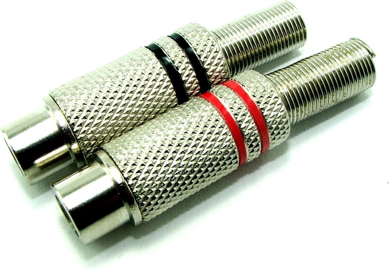 Unbranded RCA-Buchse 2x RCA-Buchse für Kabel