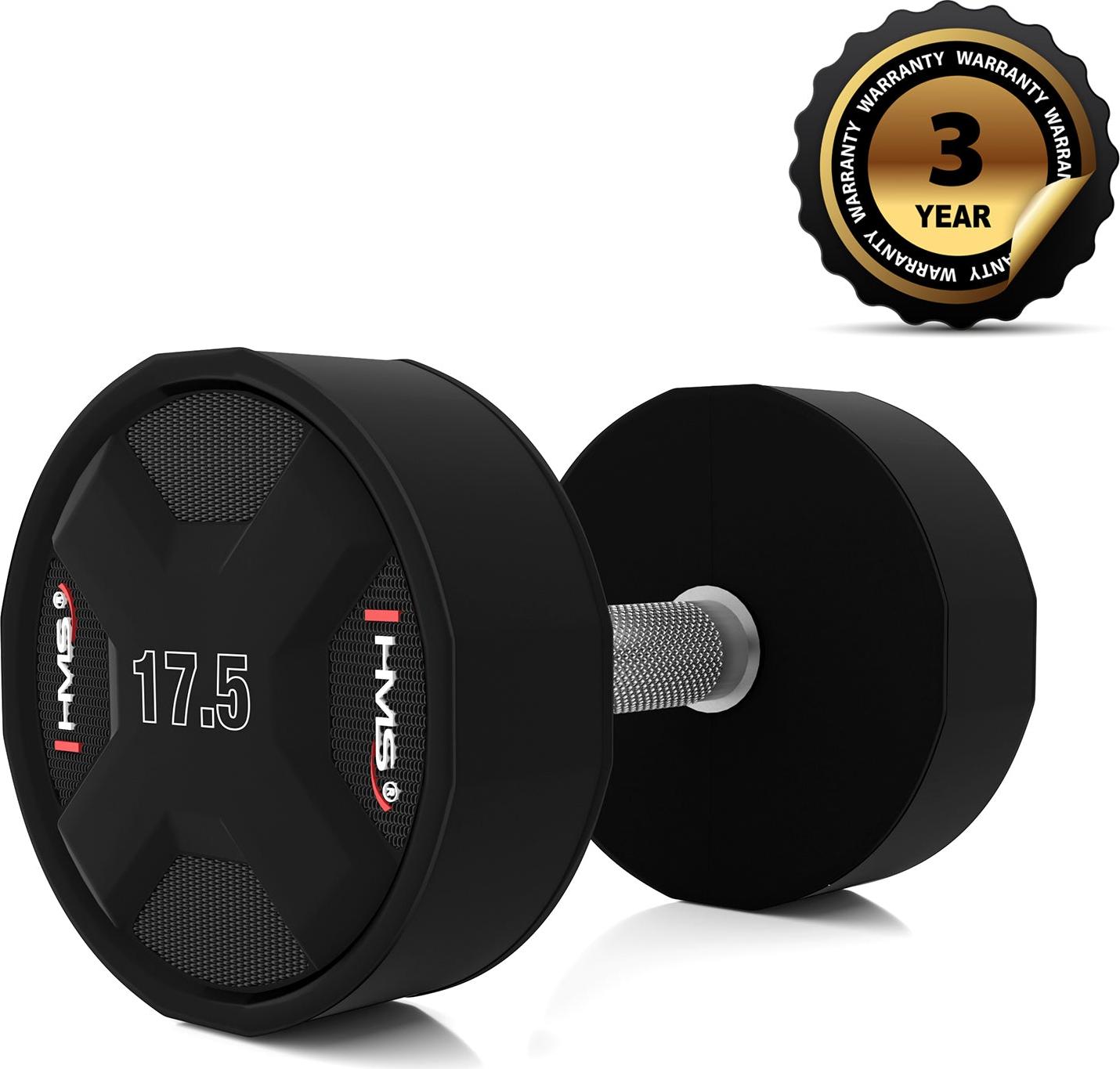 17,5 kg Polyurethan-Hantel - Langlebiges Fitnessgerät