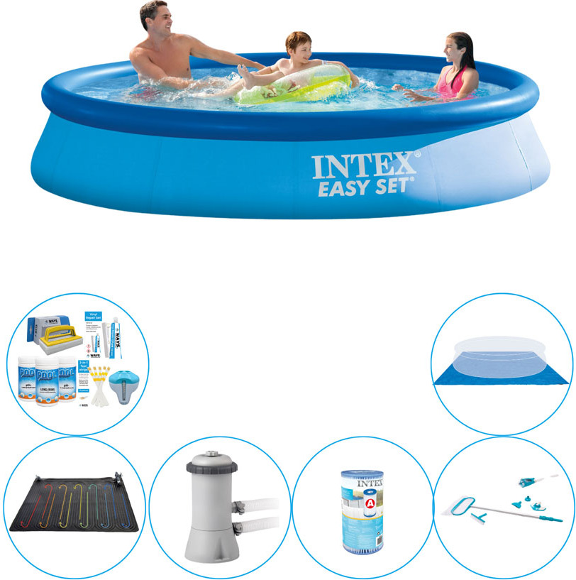Bazén - 7 členov - Intex Easy Set Rund 366x76 cm
