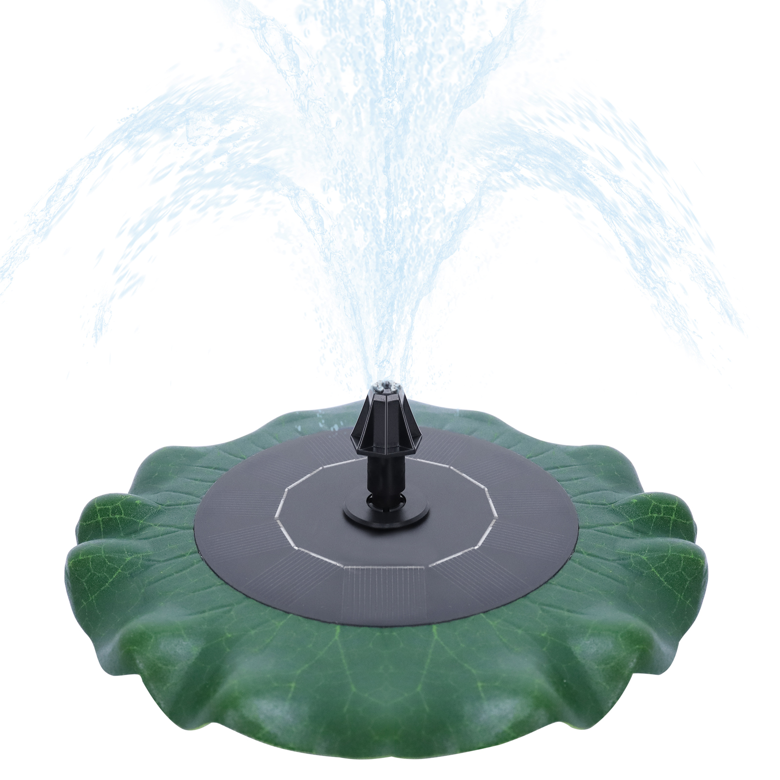LARS360 Solárna fontána 1,4W Solárne čerpadlo Lotus Shape s viacerými možnosťami režimu Rybník čerpadlo Záhradná fontána Solárna fontána Záhradná fontána