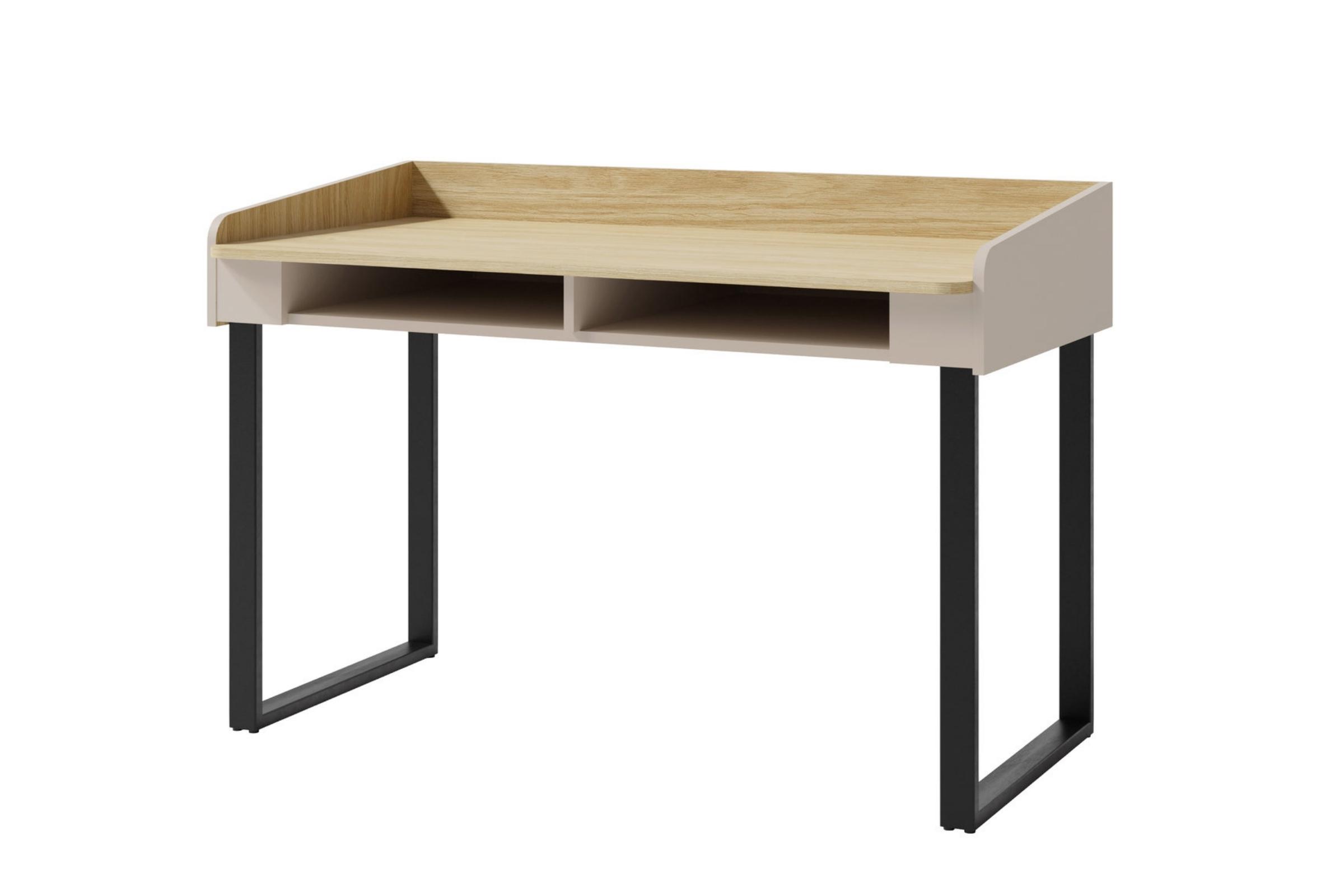 KINDERSCHREIBTISCH ALBI 10 125/64,5/83 in Sandbeige / Geölte Eiche