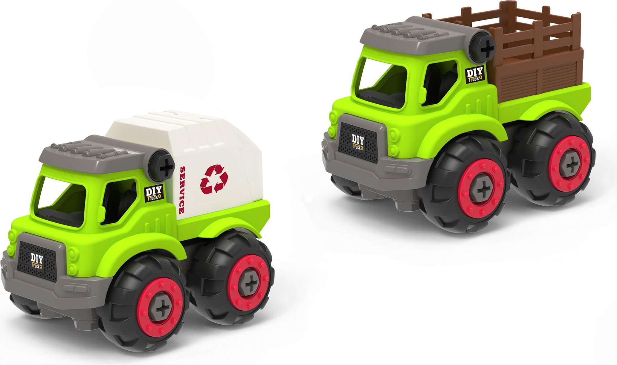 Wiky Auto zum Zusammenschrauben, 13 cm