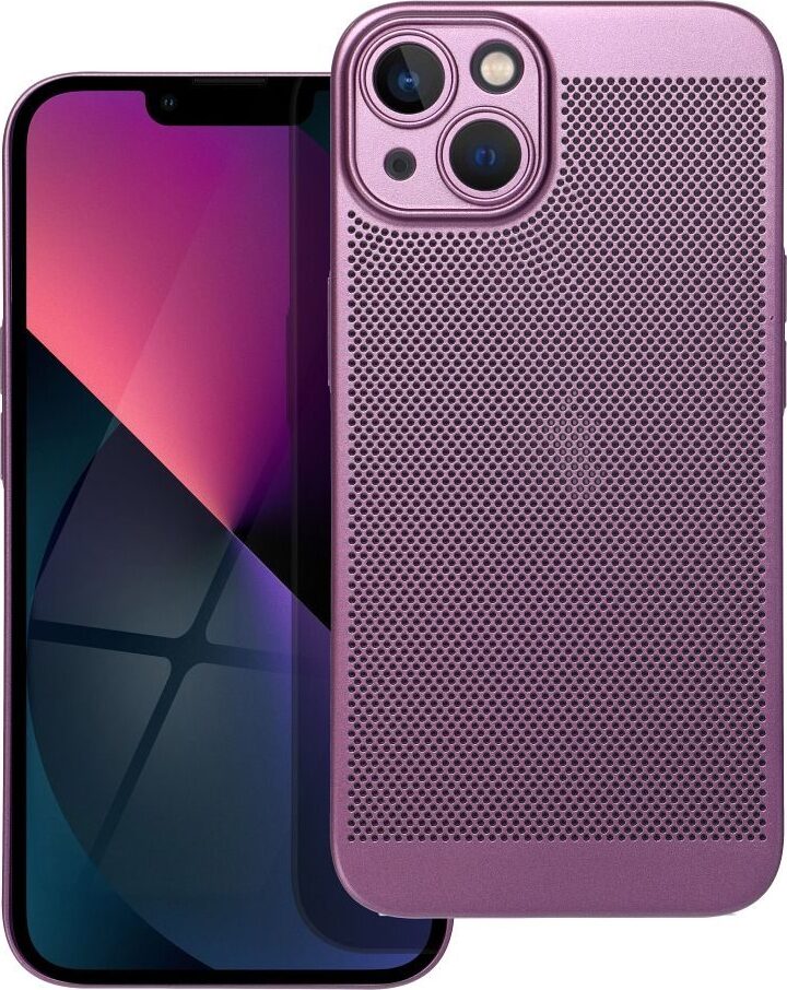 BREEZY puzdro na mobilný telefón vhodné pre IPHONE 13 fialové