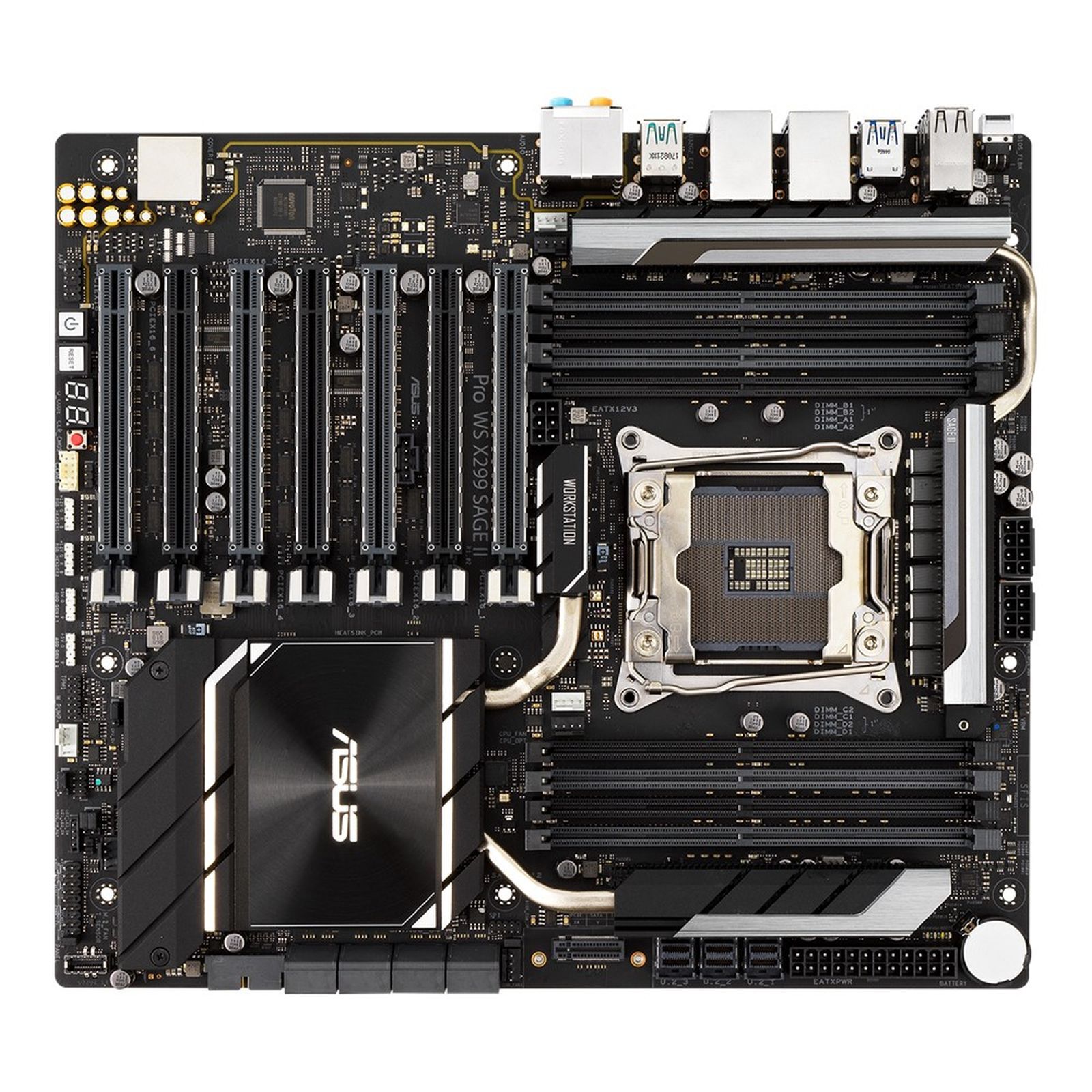 ASUS Pro WS X299 SAGE II Intel® X299 LGA 2066 (Socket R4) CEB 90SW00U0-M0EAY0