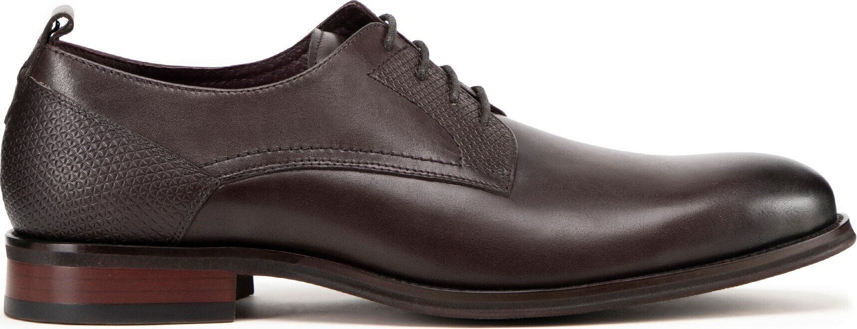 Herrenschuhe aus schwarzem Leder mit geometrischem Muster I WITTCHEN 99-M-503-4-40