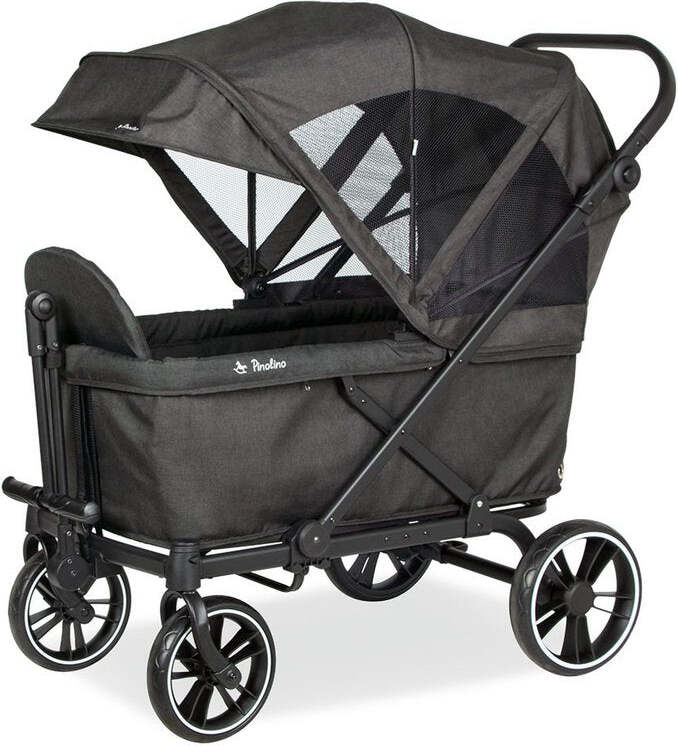 Skladací vozík Rootz Cruiser – úžitkový vozík – skladací vozík – strecha s UV ochranou – 116 cm x 64 cm x 64 cm