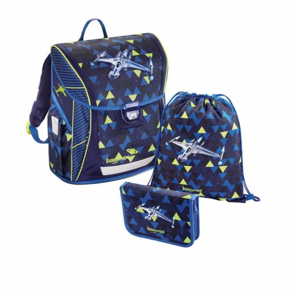 baggymax Schulranzen-Set Fabby 3-tlg Spaceship bm spaceship 138624