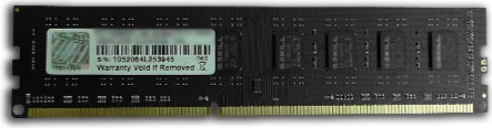 G.SKILL G.Skill Value F3-1600C11S-4GNT Speichermodul 4 GB 1 x 4 GB DDR3 1600 MHz