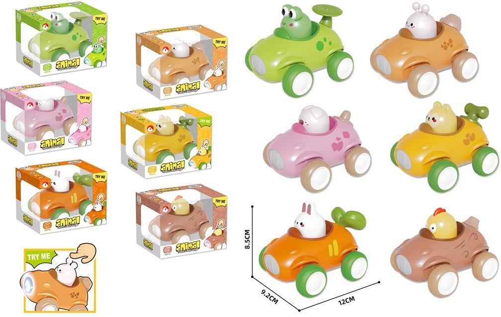 Trifox Spielzeugauto mit Tier MIX - (Spielzeug, Fahrzeuge)