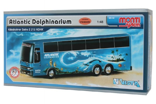 Vista Monti System 50 Atlantic Delfinarium Bus 1:48 UN00294