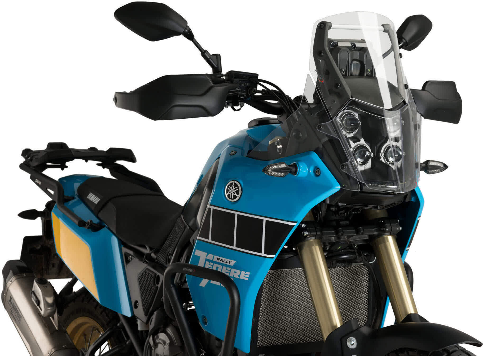 Puig Sportscheibe Acryl 3mm - Sportlich, Leiser Fahrtwind 20834W