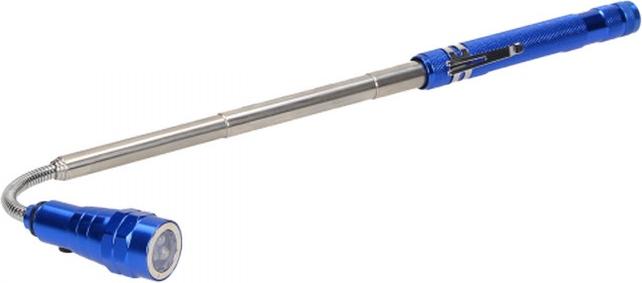 Virone WL-9 Teleskoplampe mit Magnet und Gebeugter Kopf 17-57 cm 3 LEDs 4 x LR44 (Inbegriffen) GSHB_unimet_5908254817304