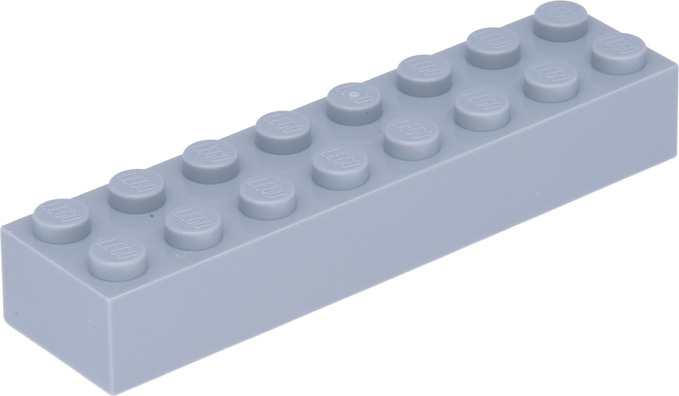 Lego® 2x8 Stein 3007 - 10 Stück Helles bläuliches Grau 3007-10-Helles bläuliches Grau