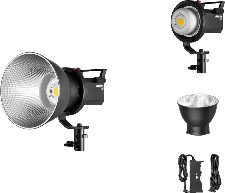 LED video svetlo, vyvážené denné svetlo 5600K, výkon 80 W, FL80