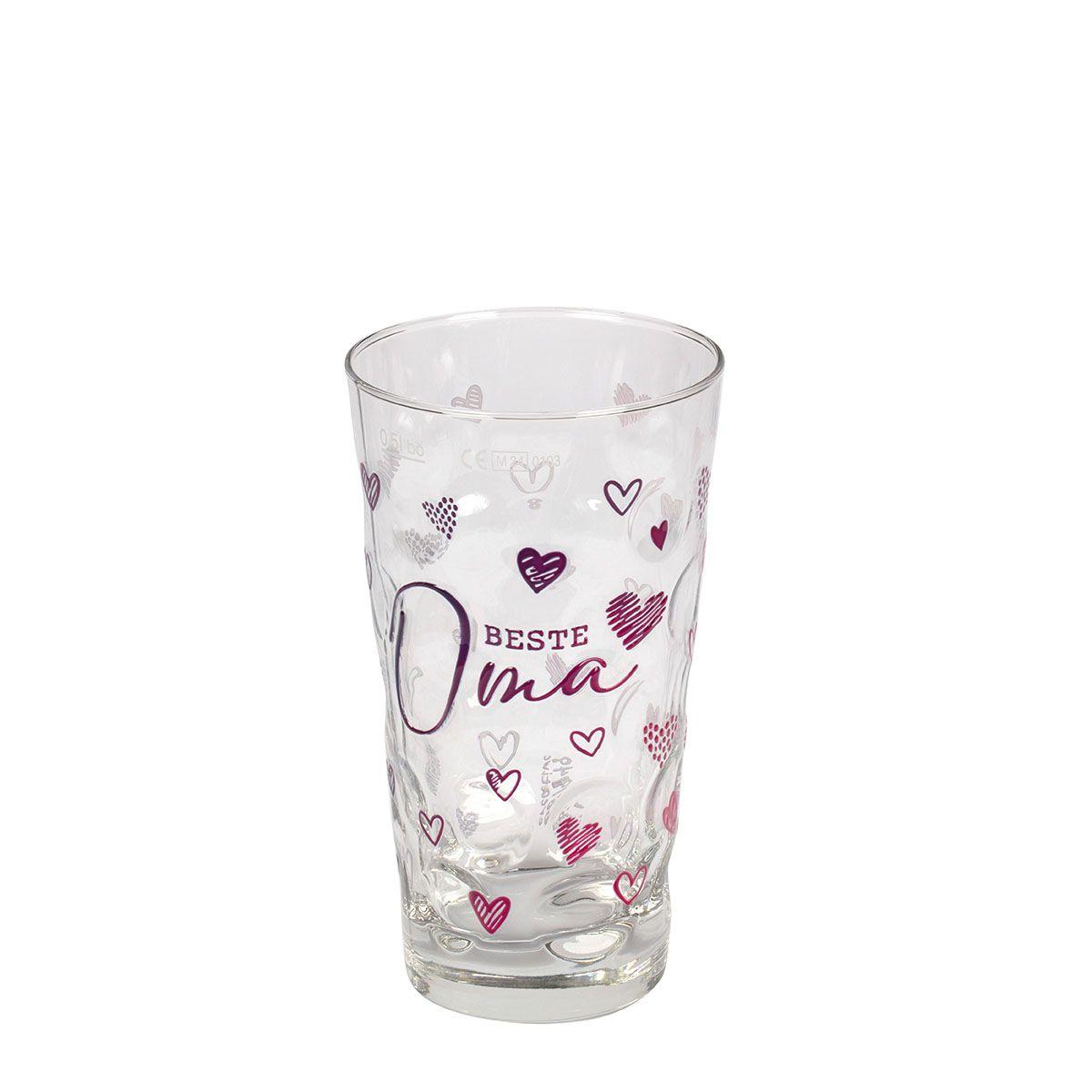 Böckling Glas Weinglas Dubbeglas „Beste Oma“ 0,5 l